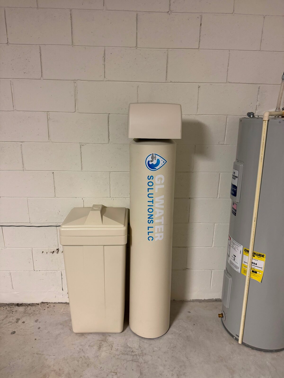 Whole-house tanks + brine tank · product lineup