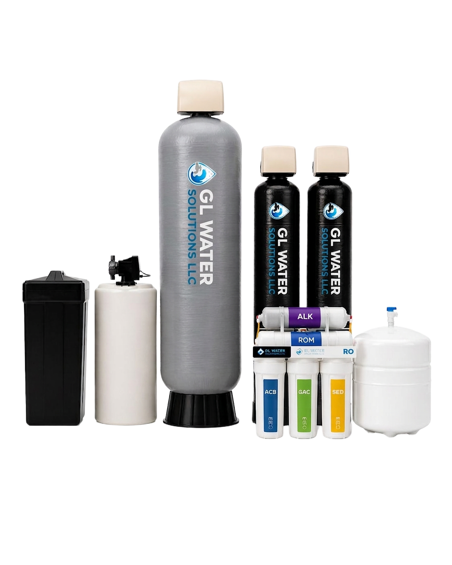 GL Water Solutions complete product lineup